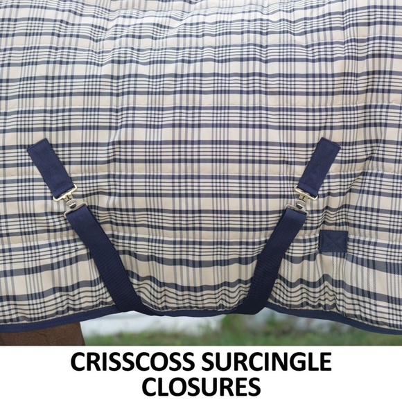 SCHNEIDERS Dura-Tech® Hunt Club Plaid Medium Weight Stable Blanket 78 Plaid - Picture 2 of 6